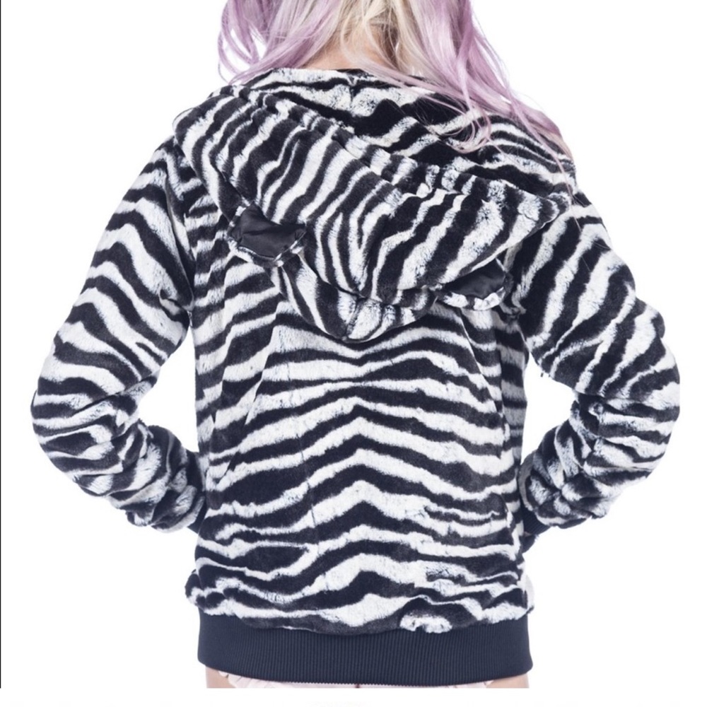 Joyrich RARE Zebra Jacket Size XS